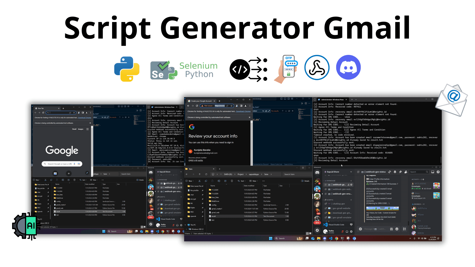 Generator Gmail Automation